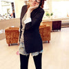 Black Blazer 2023 Women's Formal Blazer Ladies Office Work Blazer Pocket Jacket Jacket Femme Slim Casual Blue Suit Uniform Femme