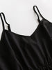 Black Camisoles Women's Sleeveless Peplum Oversized Tops 2023 Summer Plus Size 4XL Sexy Backless Casual Cotton T Shirts