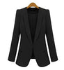 Black Friday Plus Size 4XL Fashion Street Jackets Women Spring Slim Casaco Blazer Casual Coats Candy Color Blazer Feminino