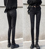 Black Jeans Women's 2022 Spring And Summer High-waisted Korean Pants Slim All-match Pencil Pants With Small Feet Ropa Mujer
