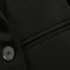 Black Oversized Casual Women Blazers 2023 Autumn Formal Slim Office Lady Work Suit Pocket Jackets Female Notched Blazer Coat