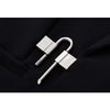 Black Suit Jacket Female Autumn Winter Design Sense Niche Loose All-match Office Style Women's Suits Coat Metal Decoration