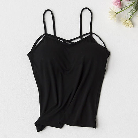 Black white Spring New Tank Tops Women Sleeveless fitting T Shirt Ladies Vest Singlets Feminino Tops Women's 2022 Summer