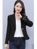 Blazer Coat Women Short Slim Small Blazer Korean Office Lady 2023 Spring Pink Temperament Long Sleeve Tops Clothing