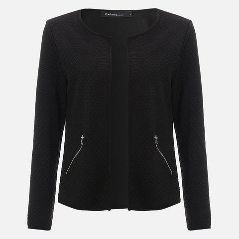 Blazer Feminino  2022 Women Jackets Autumn Winter Coats Casual Slim Suit White Grey Outwear  Office Cardigan Plus Size