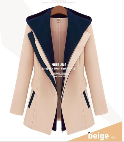 Blazer For Women Jacket Coat Ladies Hooded Jackets Coats