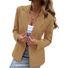 Blazer Jacket Cozy Women  Blazer Office Formal Wear S-2XL Autumn Blazer  Women Casual Cardigan Blazer Woman Clothes