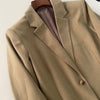 Blazer Lapel Collar single button slip pockets oversized fit Suit Long Sleeves blazers 2023