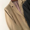 Blazer Lapel Collar single button slip pockets oversized fit Suit Long Sleeves blazers 2023