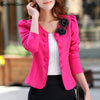 Blazer Mujer Feminino Suit Jacket Female 2022 Spring Long Sleeve Ladies Blazers Office Tops Double Breasted Short Coat  BL01