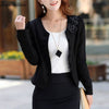 Blazer Mujer Feminino Suit Jacket Female 2022 Spring Long Sleeve Ladies Blazers Office Tops Double Breasted Short Coat  BL01