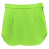 Blazer Skirt Suits Two Pieces Sets Women Widened Shrug Shoulder One Button Oversize Fluorescent Green Long Blazers Suit Dropship