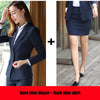 Blazer Suits For Women Solid Color Woman Suit Formal Female Business Blazers&Skirt Suit Slim Long Sleeve Temperament Skirt Suits
