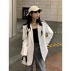 Blazer Women Autumn Loose White Long Sleeve Suit Coat Women's Clothing Veste Femme