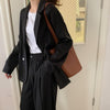 Blazer Women Autumn Suit Jacket Women's Autumn Loose-Fitting Casual Suit Top Veste Femme