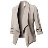 Blazer Women Elegante Ladies Mujer Office White Black Pink Khaki Veste Blazer Femme
