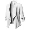 Blazer Women Elegante Ladies Mujer Office White Black Pink Khaki Veste Blazer Femme