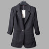 Blazer Women ICE Cotton Suit Female Spring/Summer Casual Suit Jacket Female Veste Femme
