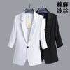 Blazer Women ICE Cotton Suit Female Spring/Summer Casual Suit Jacket Female Veste Femme