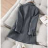 Blazer Women Minimalist Solid Outwear Loose Elegant Retro Official High Street Feminine Autumn Spring Casual Blazers