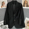 Blazer Women Modis Casual Coat Loose Office Elegant Ladies Korean Style Woman Blazers Solid Color Pink Lady Coats 2023 Spring