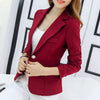 Blazer Women New Arrivals Ladies Blazers Sleeve Long Business Office Suit Jackets Female Blue Purple Gray Blaser Femme