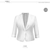 Blazer Women Suit Women's Summer White Chiffon Suit Coat Short Veste Femme