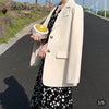 Blazer Women's 2022 Spring Autumn Clothes Korean Loose Office Mid-length Jacket Casual Black Oversized Blazers Suit Women