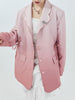 Blazer Women2023 Spring/summer Pink Gradient Irregular Bow Loose All-match Long Sleeve Suit Jacket Women's Oversized Jacket