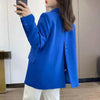 Blazer Womens Spring 2023 Long Sleeve Jacket Female Coats Short Slim Autumn Blazers Woman Suits Black Fashion