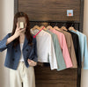 Blazers Woman Casual Office Ladies All-match Elegant Button Spring Sweet Long Sleeve Ins Simple Korean Style Basic