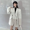 Blazers Women 2023 Elegant Loose Casual Long Sleeve Ladies All-match Korean Style Formal Trendy Daily Chic Spring Soft Outerwear
