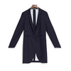 Blazers Women 54% Linen Blended Simple Design Single Button Pockets 2 Colors Ladies Causal Suit Coat Spring 2022 New Fashion