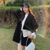 Blazers Women All-match Pockets Sweet Outwear Spring BF Thin Daily Korean Simple Classic College Solid Tunic Soft Loose Harajuku