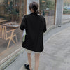 Blazers Women Back-slit Loose Design Daily Cool Ulzzang Streetwear Cozy College Young Spring Trendy Simple Elegant Sale