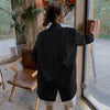 Blazers Women Back-slit Loose Design Daily Cool Ulzzang Streetwear Cozy College Young Spring Trendy Simple Elegant Sale