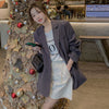 Blazers Women Back-slit Loose Design Daily Cool Ulzzang Streetwear Cozy College Young Spring Trendy Simple Elegant Sale