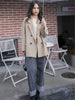 Blazers Women Classic Loose Casual Daily Minimalist Pure Ladies Spring Basic Temperament All-match Korean Style Office