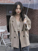 Blazers Women Classic Loose Casual Daily Minimalist Pure Ladies Spring Basic Temperament All-match Korean Style Office