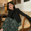 Blazers Women Crops Leisure Solid Daily Harajuku Single Button Design Lady Autumn Notched All-match Streetwear Outwear