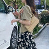 Blazers Women Crops Soft Office Ladies Ulzzang High Street Summer Notched Basic Mujer De Moda Popular Thin Ins Outerwear
