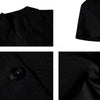 Blazers Women Half-sleeve Notched Collar Female Trendy Solid Color Short-length Single Breasted Leisure Holiday High Street Girl