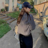Blazers Women Houndstooth Outwear Notched High Street Design Spring Black Cropped Elegant Aesthetic All-match Lady Chic Clothes