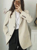Blazers Women Korean Style Gentle Temperament Loose Leisure Outwear Spring Office Ladies Basic Design Streetwear Clothes