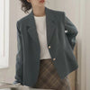 Blazers Women Leisure Spring Autumn Solid Baggy Stylish All-match Korean Style Design Classic Daily Ladies Outerwear Chic Simple