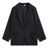 Blazers Women Loose Solid All-match Korean Simple Thin Sun-proof Casual Daily Summer Tunic Outwear Quality Streetwear
