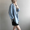 Blazers Women Loose Thin Summer Sun-proof Leisure Cool Chic Retro Harajuku Holiday BF All-match Daily Mujer Gentle Youth Simple