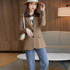 Blazers Women Chic 2023 Korean Long-sleeve Harajuku Solid Color Lapel Loose Office Single-button Blazers Outerwear