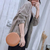 Blazers Women Plaid Leisure Coat Spring Korean Style All-match Slim Feminino Loose Elegant Chic Regular Full Sleeve Tops