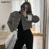 Blazers Women Patchwork All-match Leisure Basic Tender Office Lady Elegant Autumn Stylish Cozy Ins Cropped Clothing